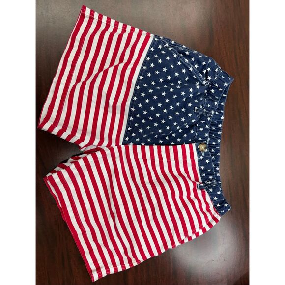 Chubbies The ‘Mericas American Flag Shorts Size Medium - Picture 1 of 5